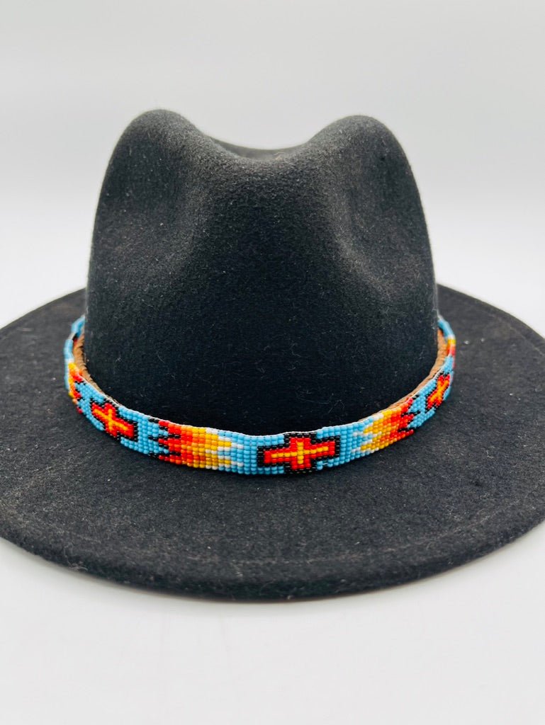 Narrow Tie - Up Hatband by Collective Journey Art