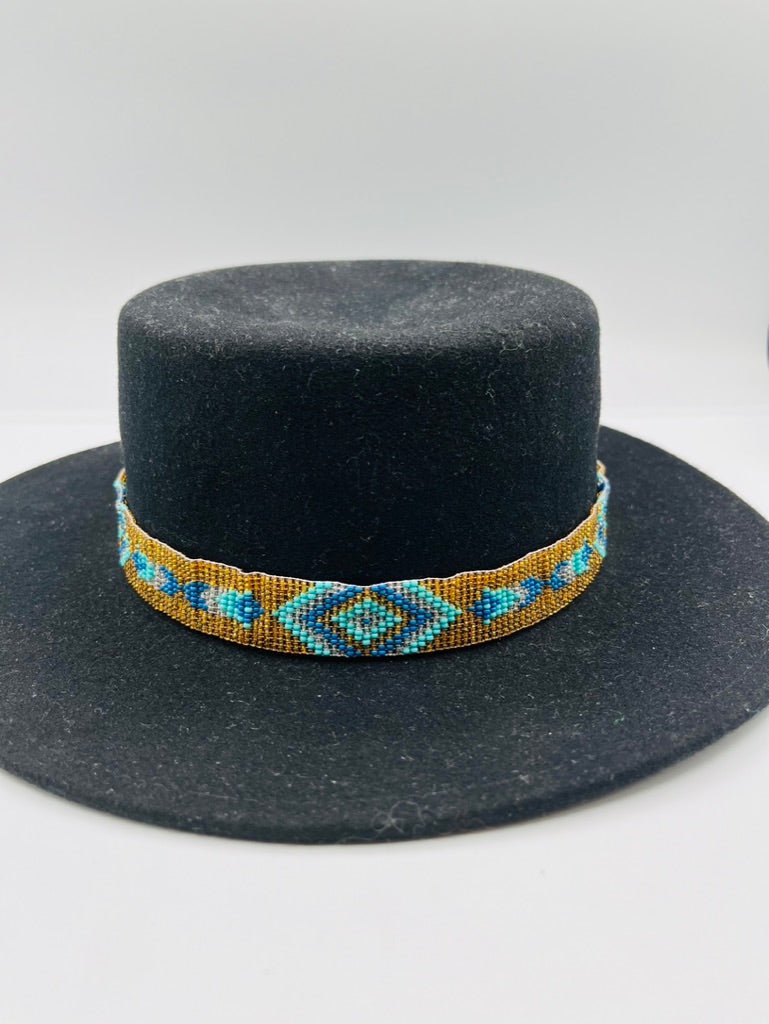 Wide Adjustable Hatband by Collective Journey Art