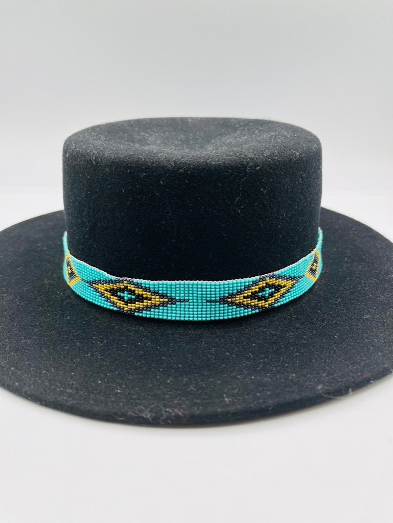 Wide Adjustable Hatband by Collective Journey Art