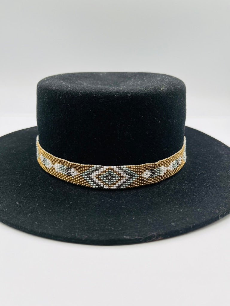 Wide Adjustable Hatband by Collective Journey Art