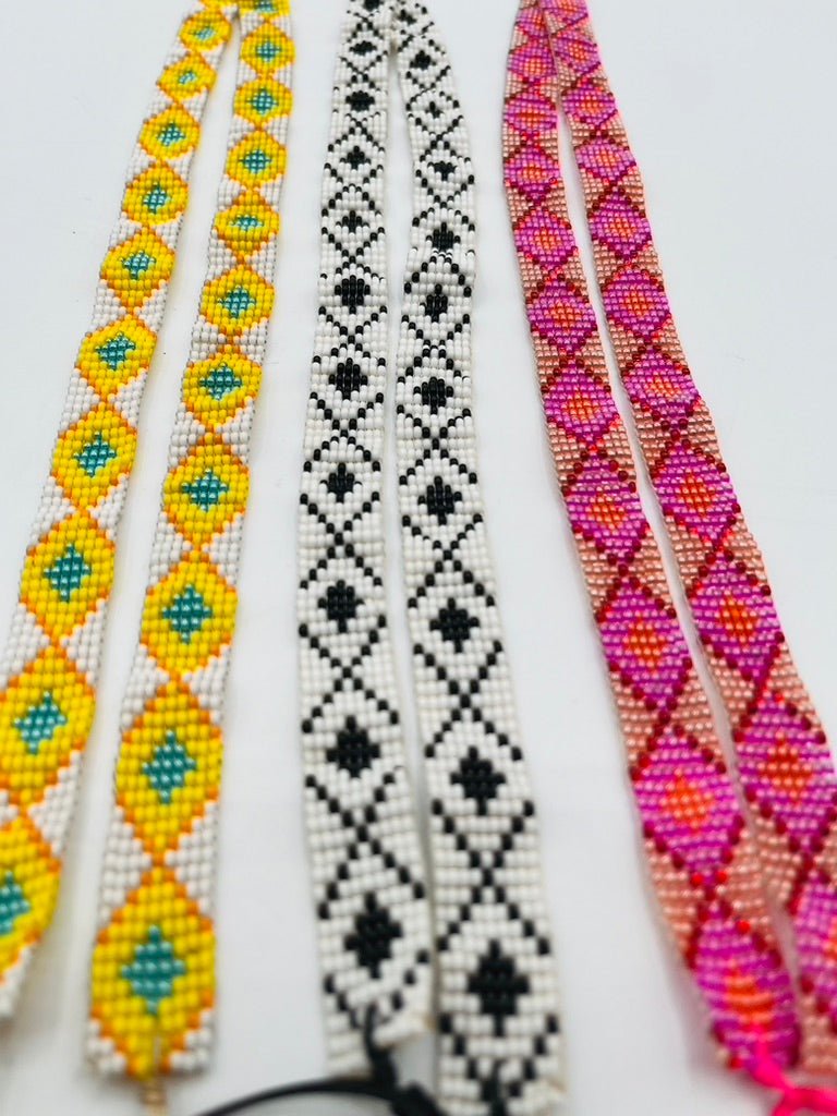 Narrow Adjustable Hatband by Collective Journey Art