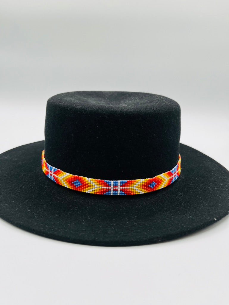 Narrow Tie - Up Hatband by Collective Journey Art