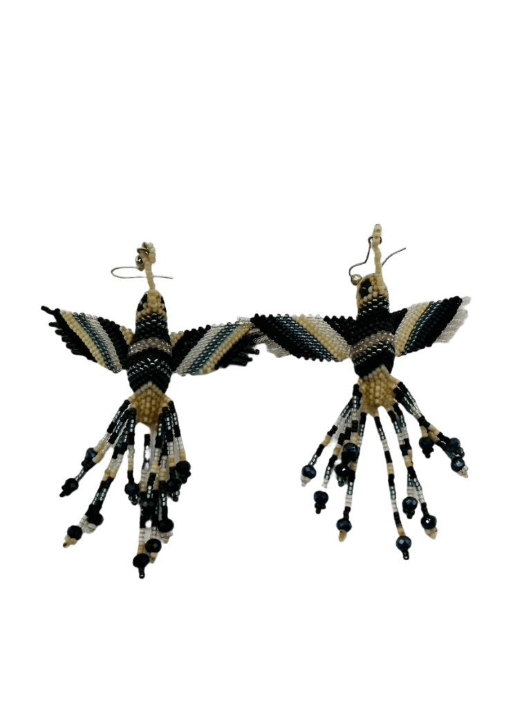 Exquisite Hummingbird Earrings by Collective Journey Art