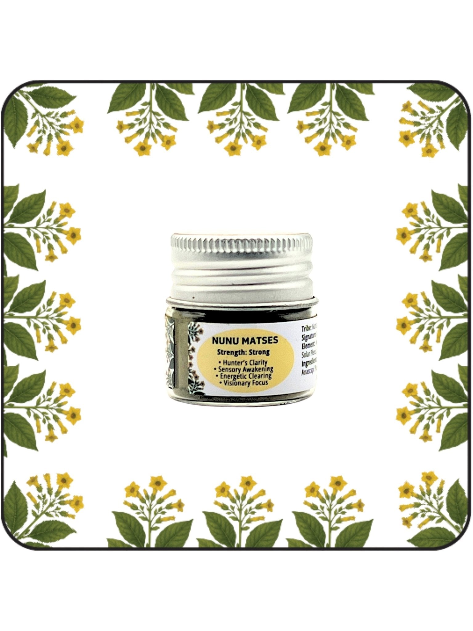 Hapé Nunu - Matsés (Nicotine Free) Authentic Rapé by Collective Journey Art
