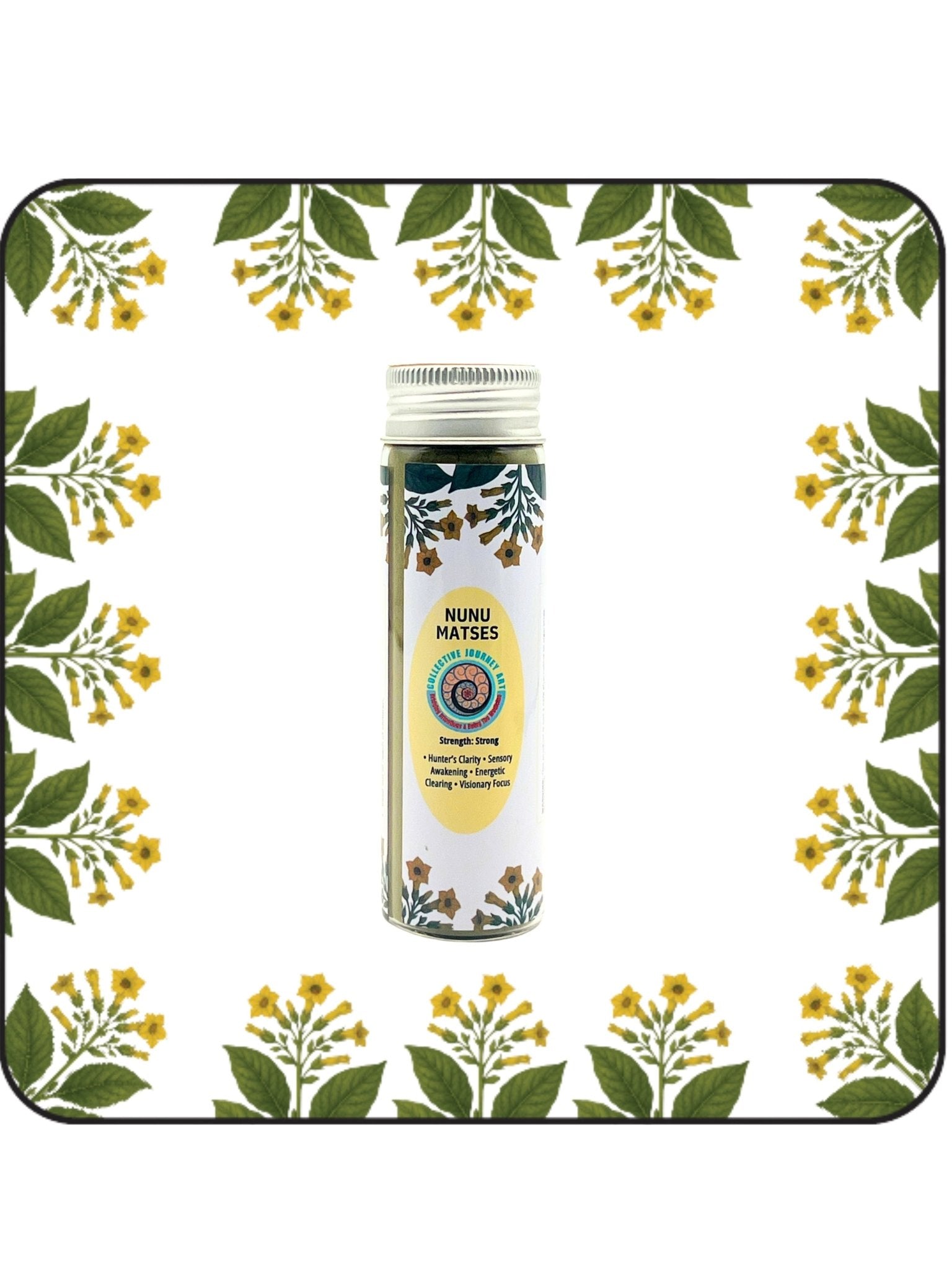 Hapé Nunu - Matsés (Nicotine Free) Authentic Rapé by Collective Journey Art