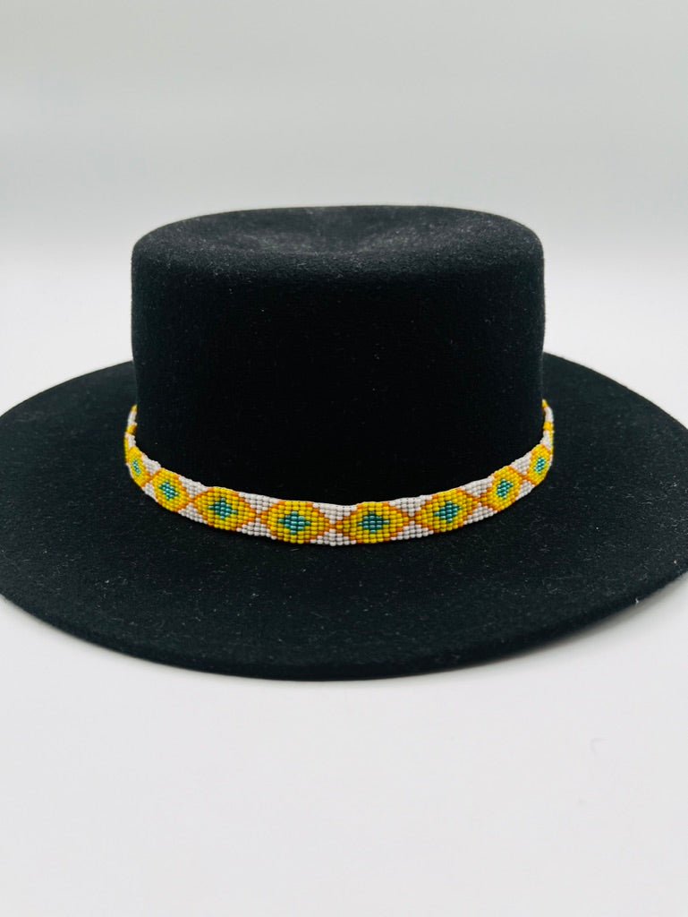Narrow Adjustable Hatband by Collective Journey Art