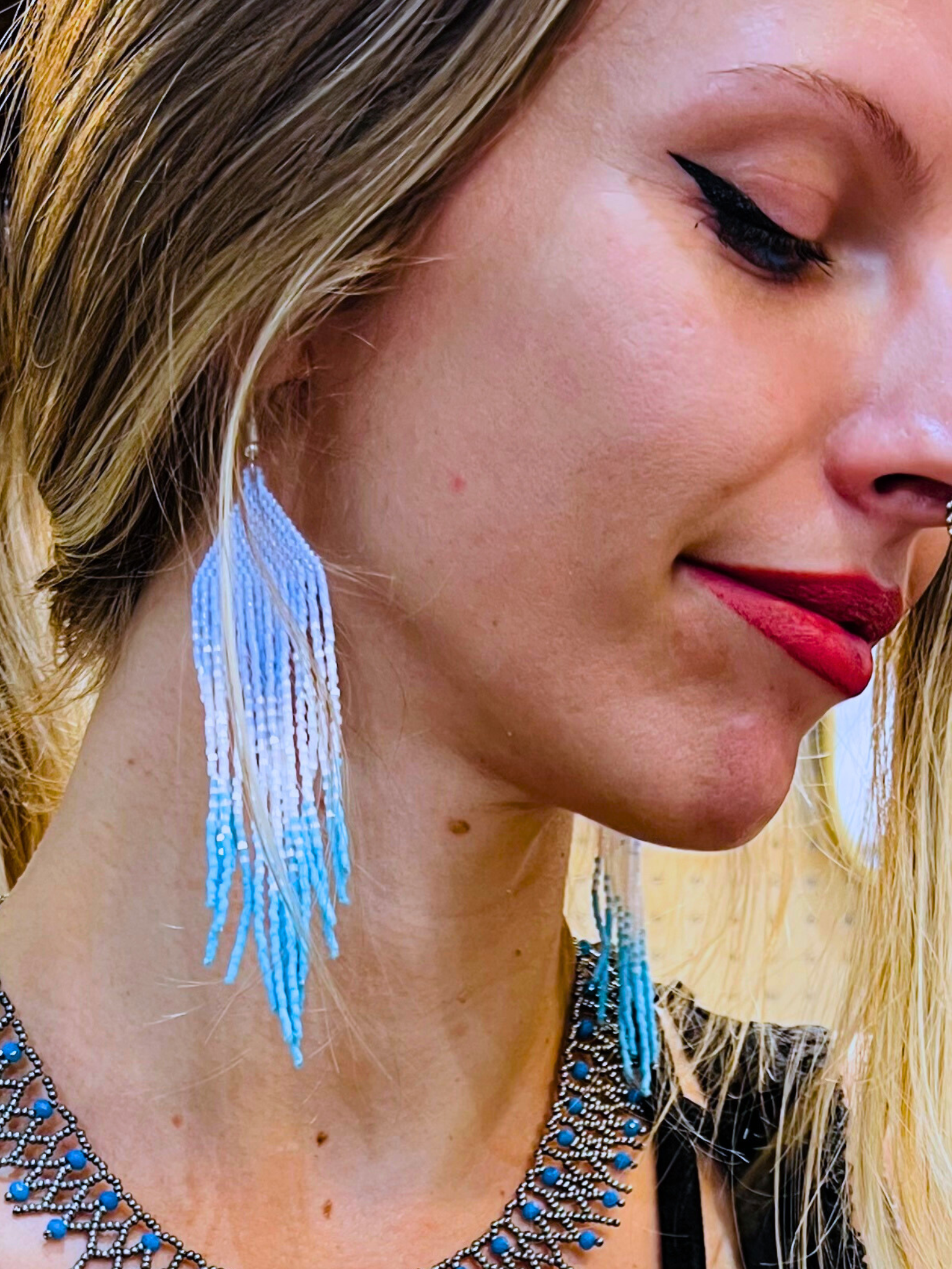 Cascada Earrings by Collective Journey Art