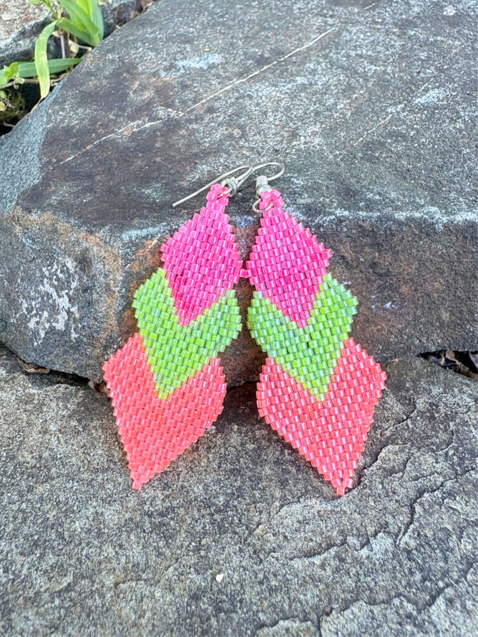 Mountain Earrings by Collective Journey Art