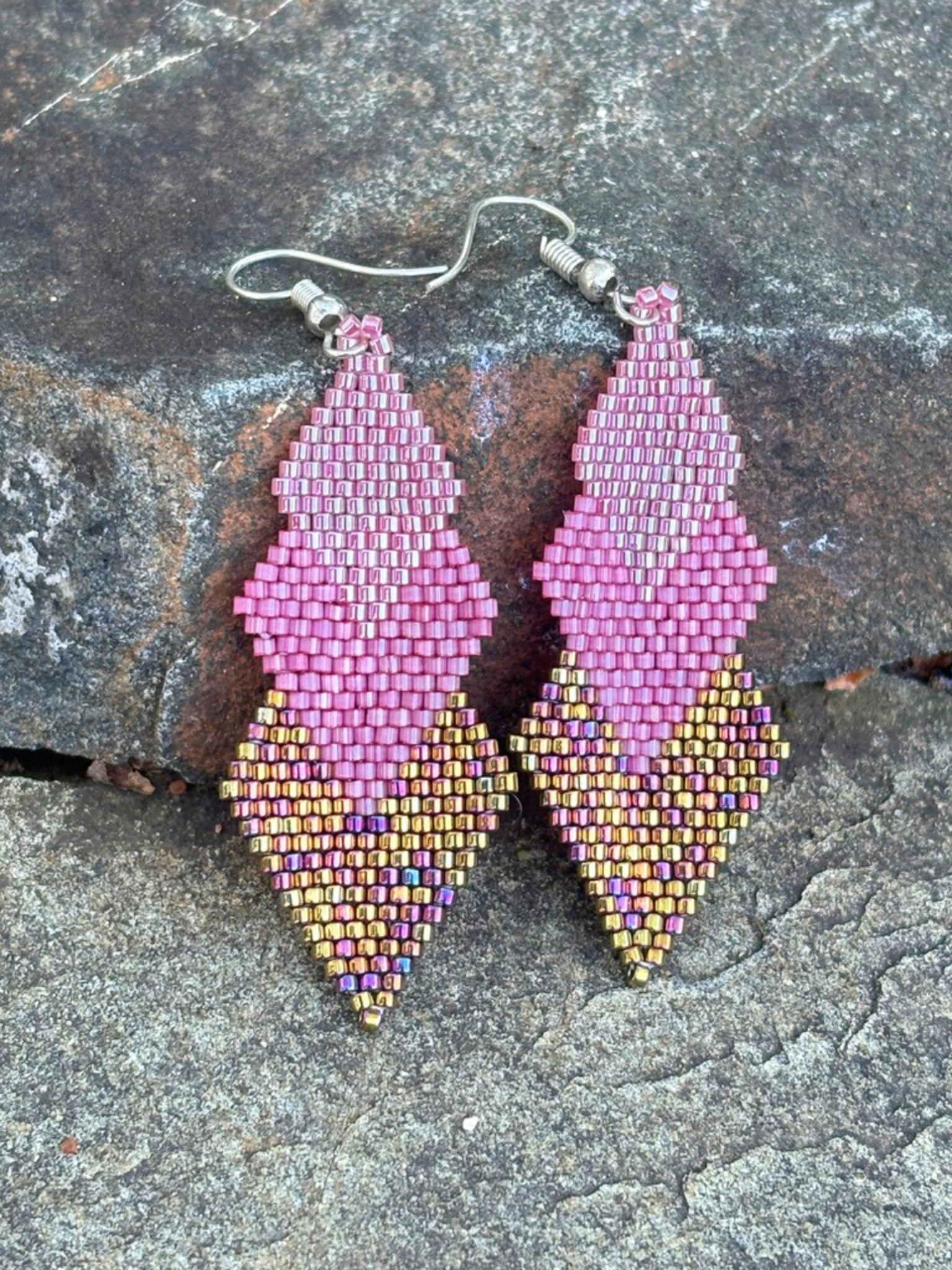 Mountain Earrings by Collective Journey Art