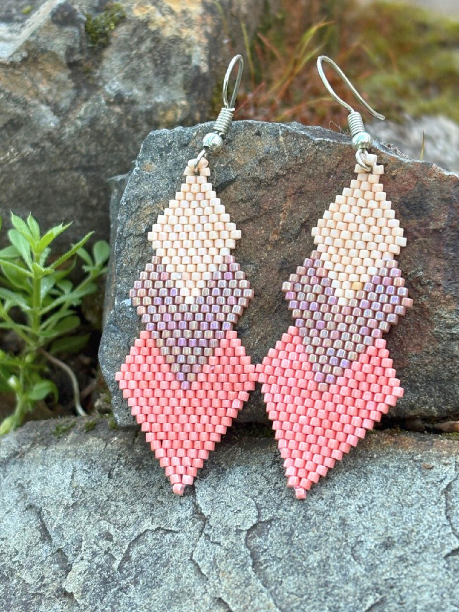 Mountain Earrings by Collective Journey Art