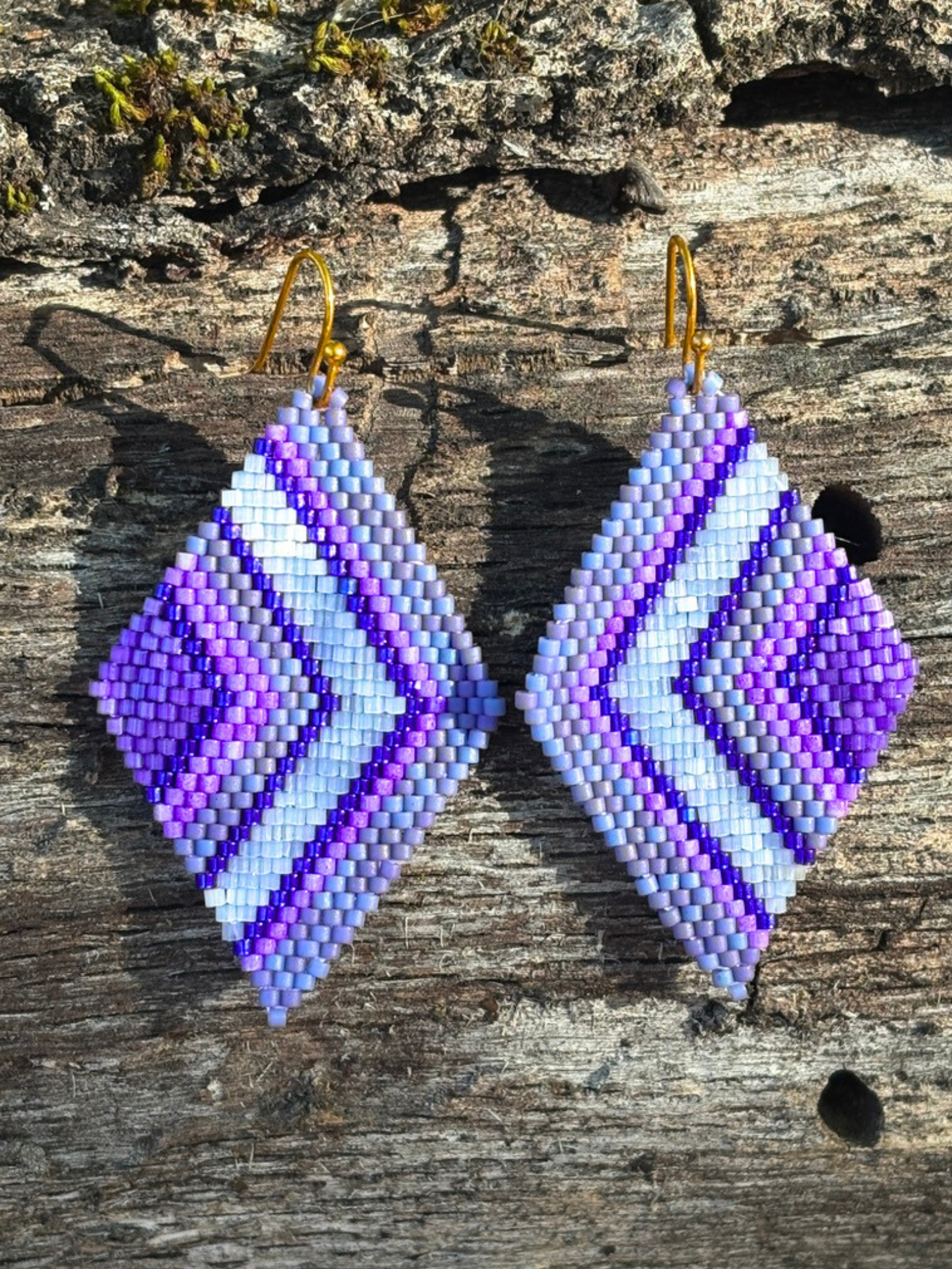 Diamente Earrings by Collective Journey Art
