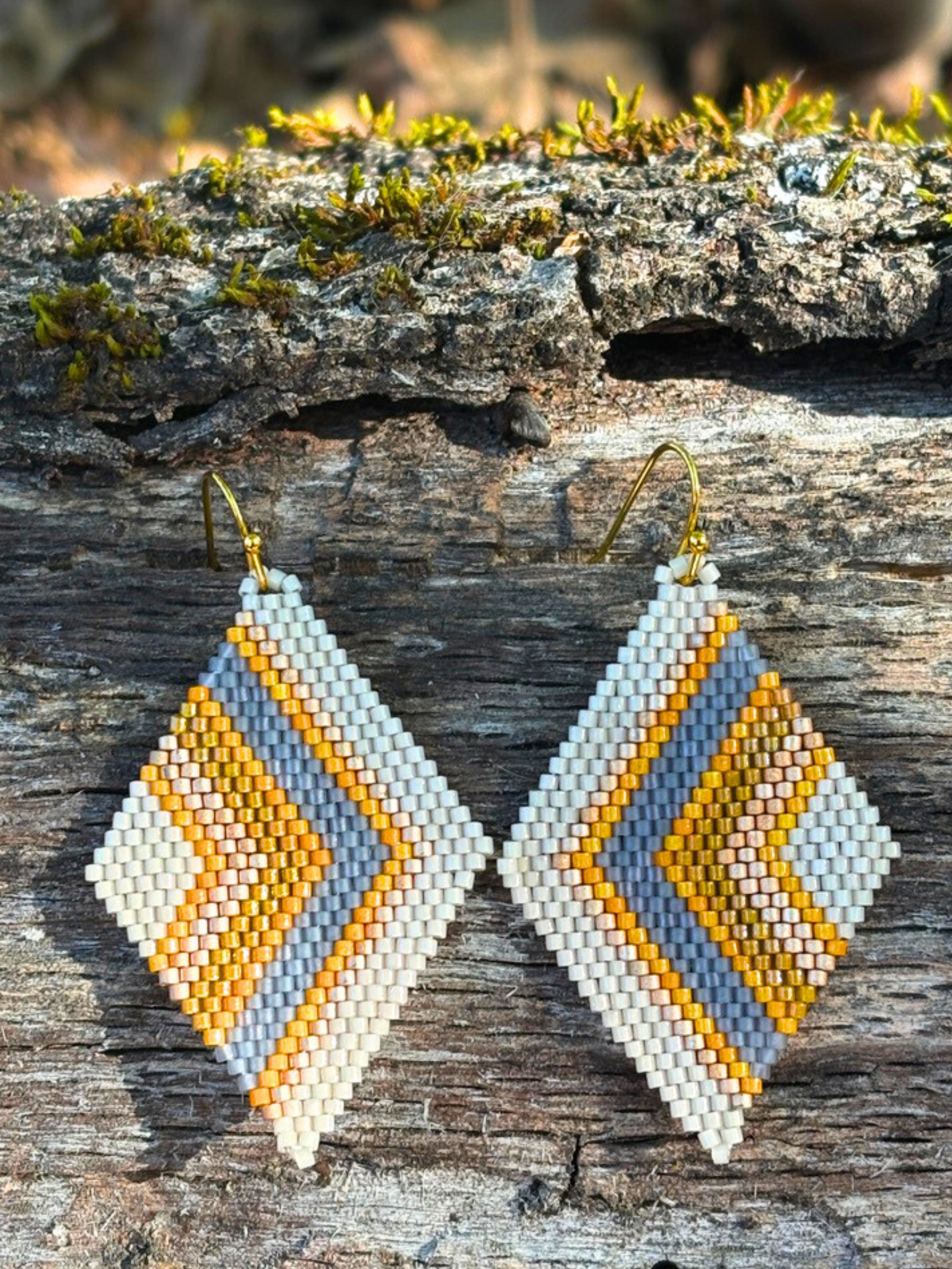 Diamente Earrings by Collective Journey Art