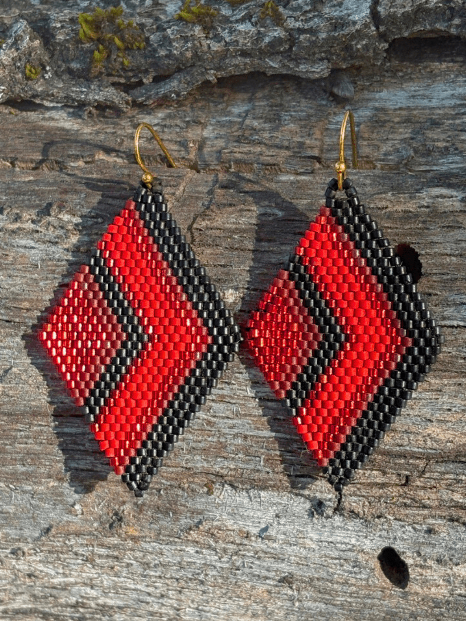 Diamente Earrings by Collective Journey Art