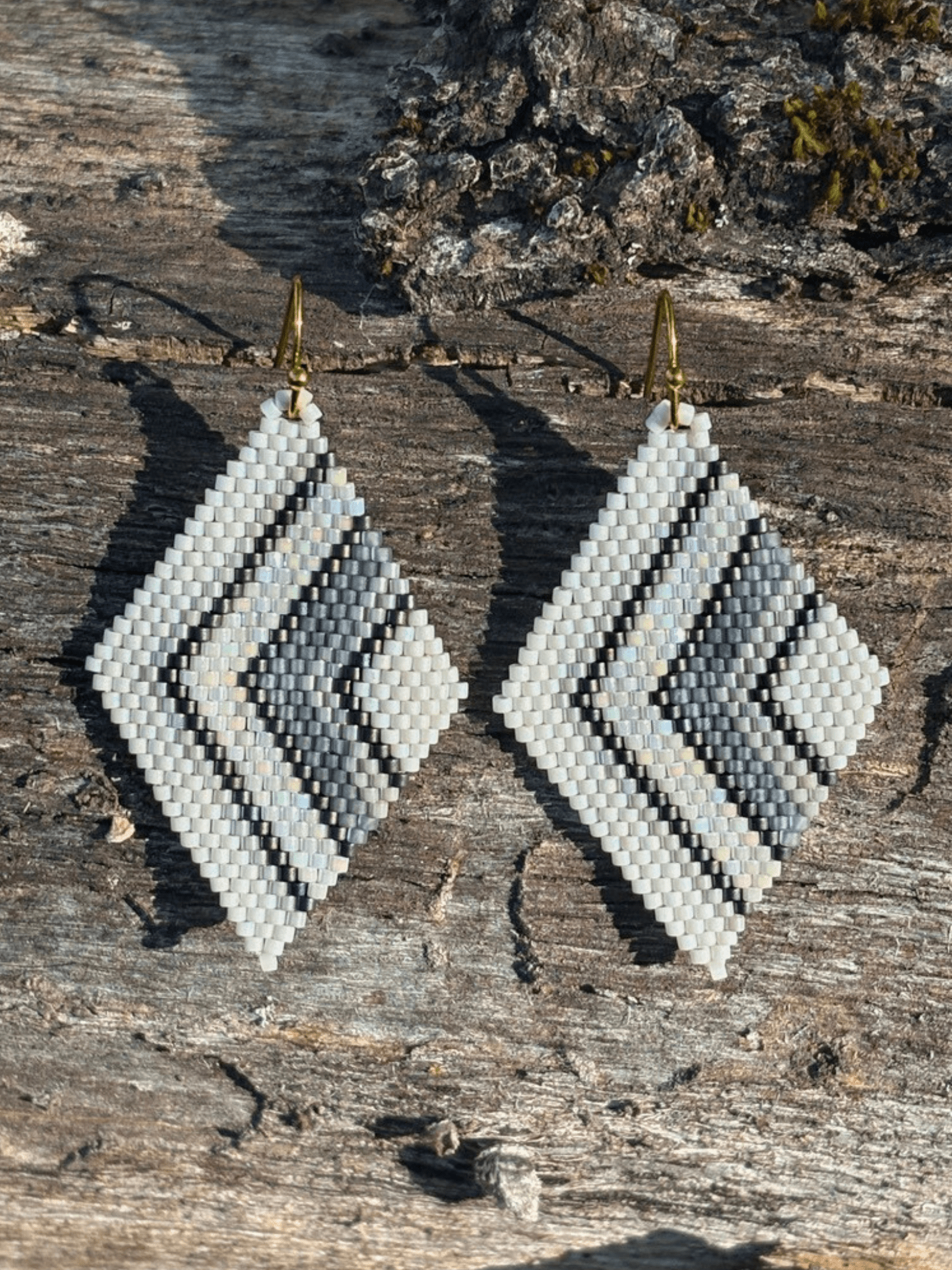 Diamente Earrings by Collective Journey Art