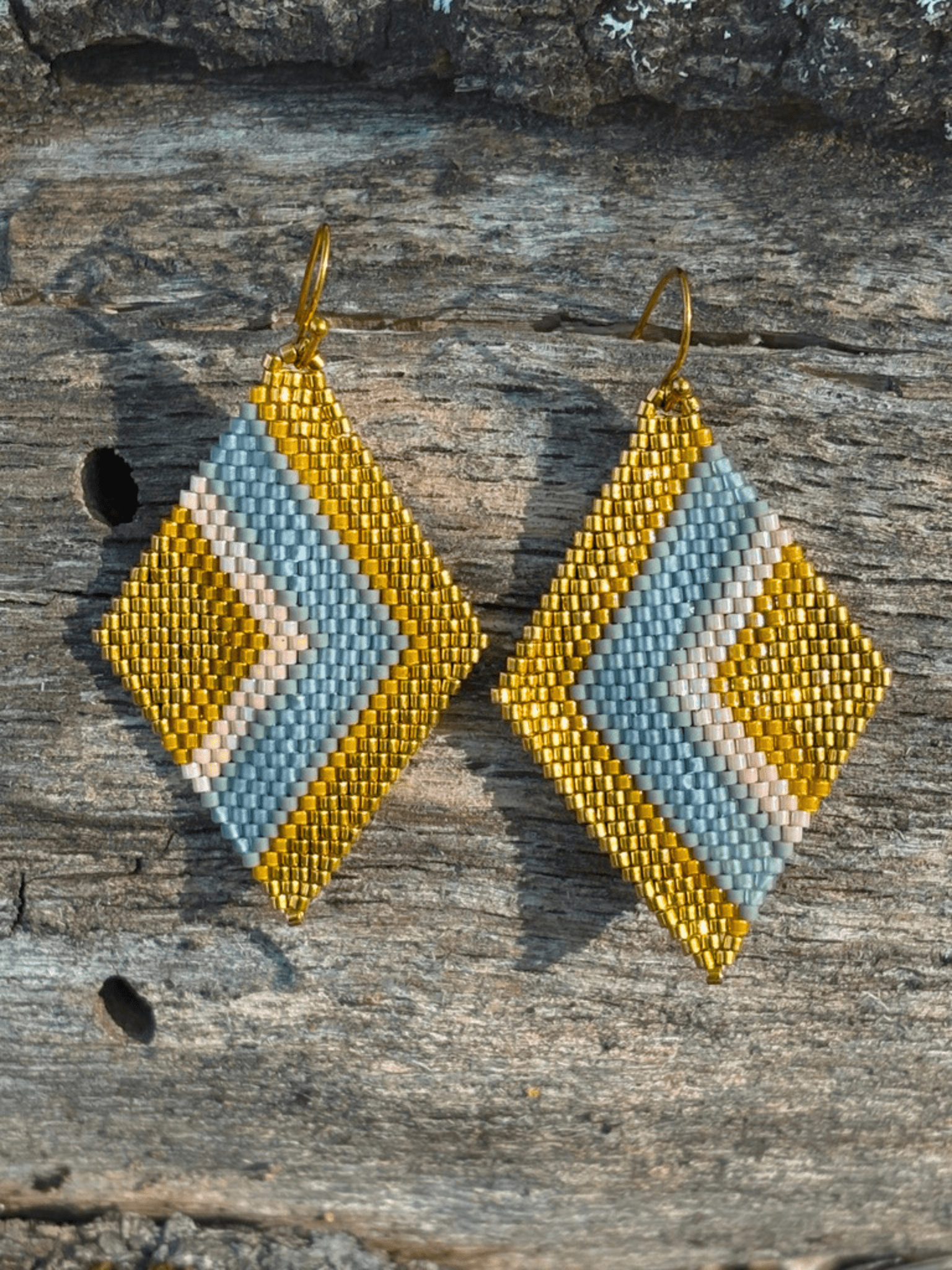 Diamente Earrings by Collective Journey Art