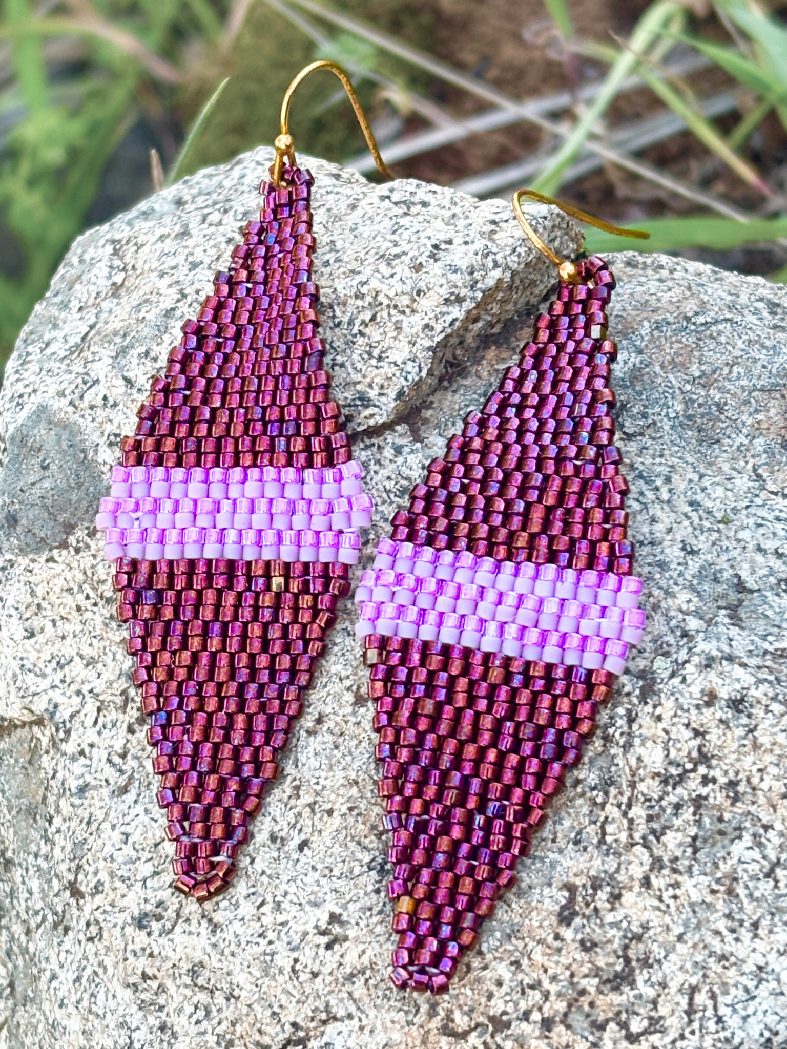 Sombra Earrings by Collective Journey Art