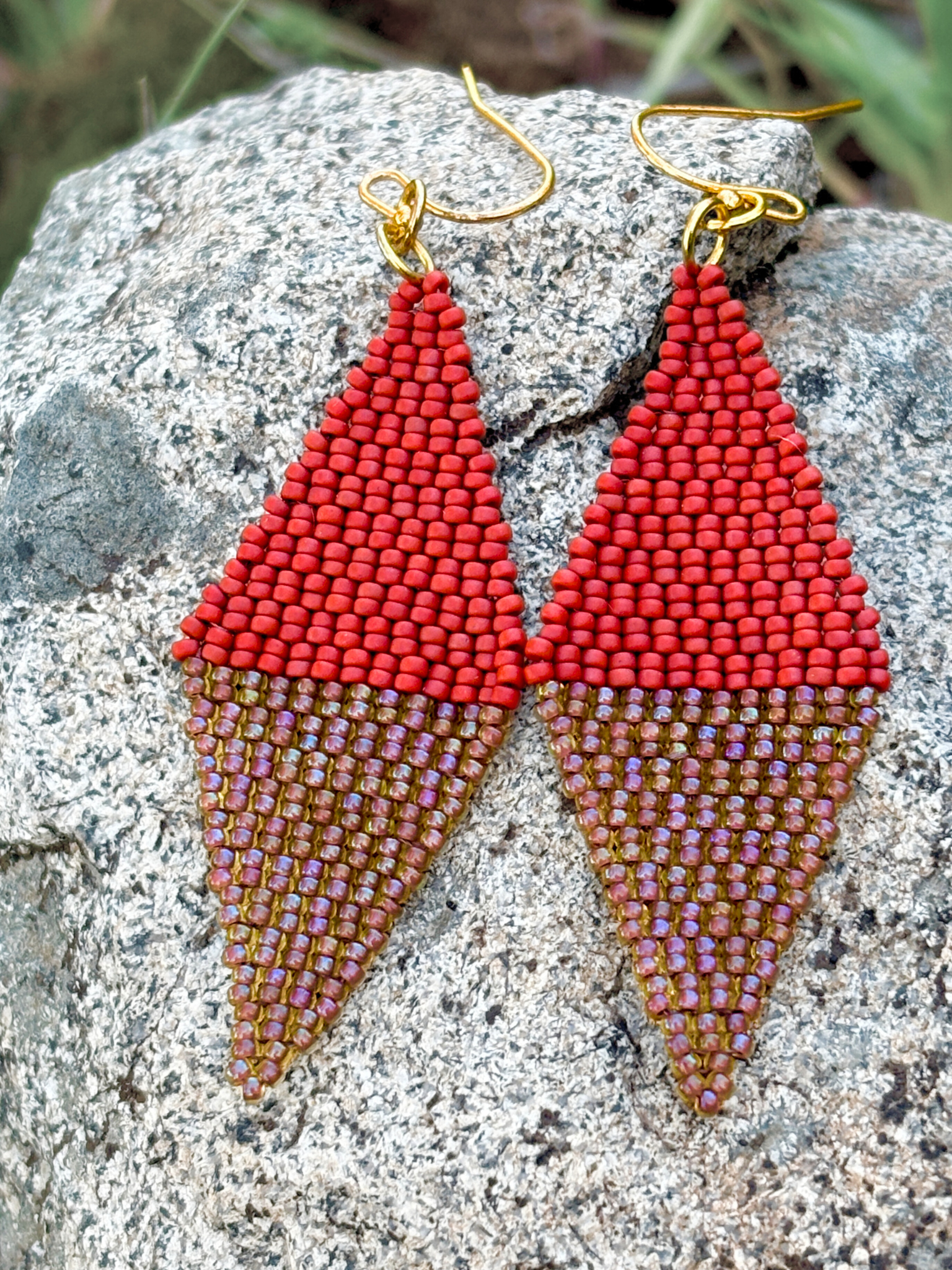 Sombra Earrings by Collective Journey Art