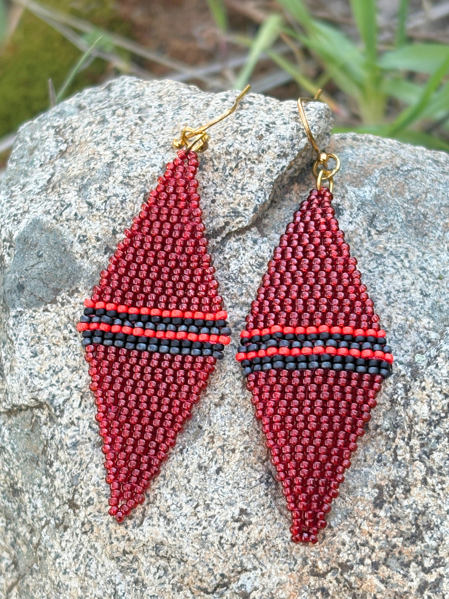 Sombra Earrings by Collective Journey Art