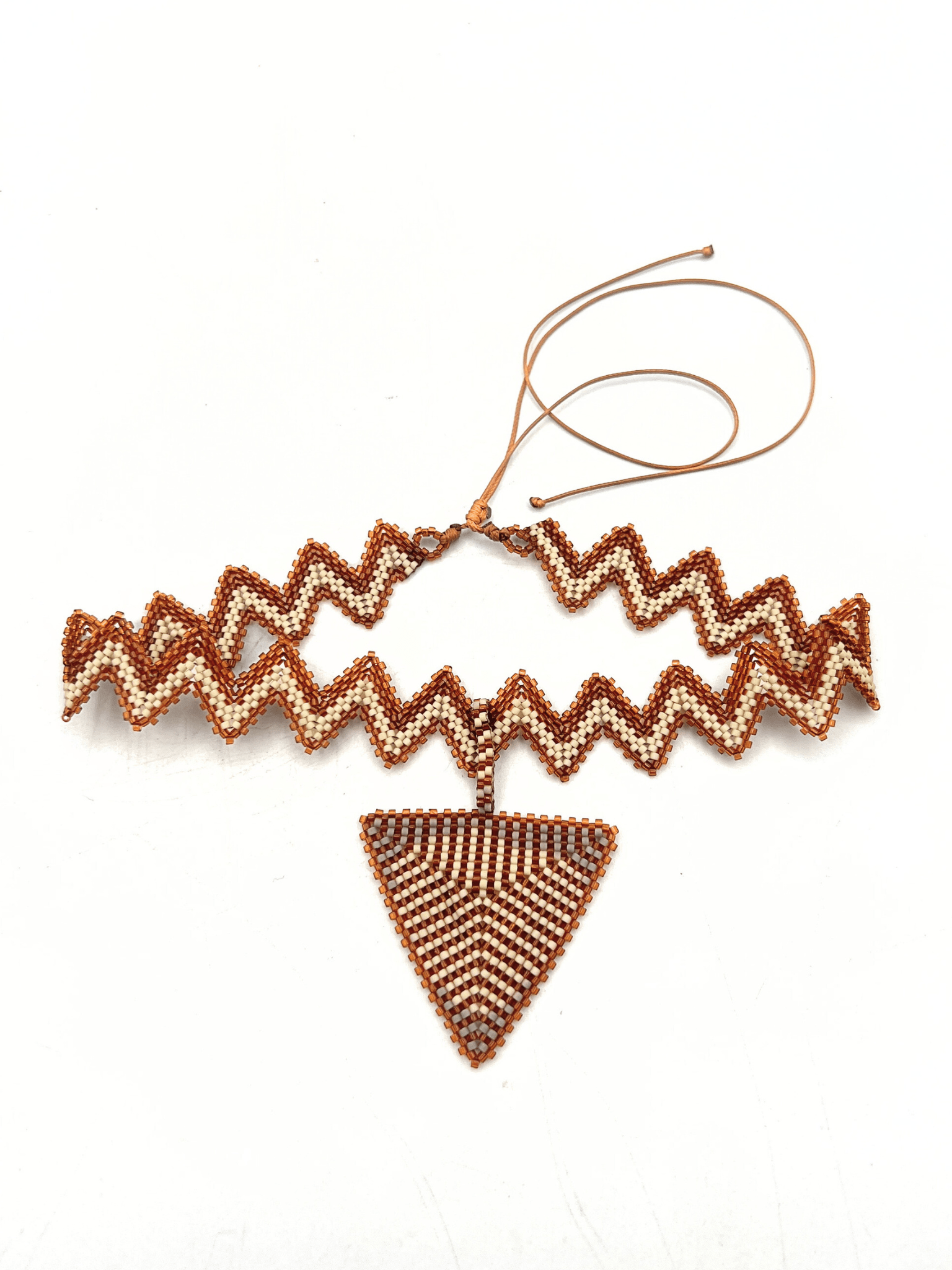 Crown Pyramid Pendant Choker/Headpiece by Collective Journey Art