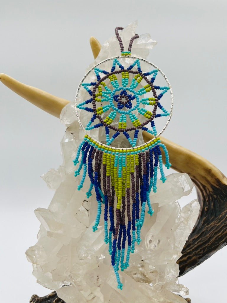 Metal Round Dream Catcher by Collective Journey Art