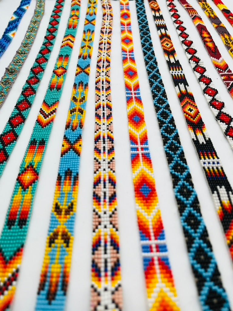 Narrow Tie - Up Hatband by Collective Journey Art