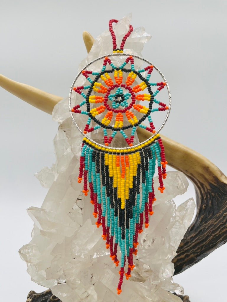 Metal Round Dream Catcher by Collective Journey Art