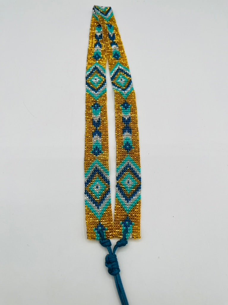 Wide Adjustable Hatband by Collective Journey Art