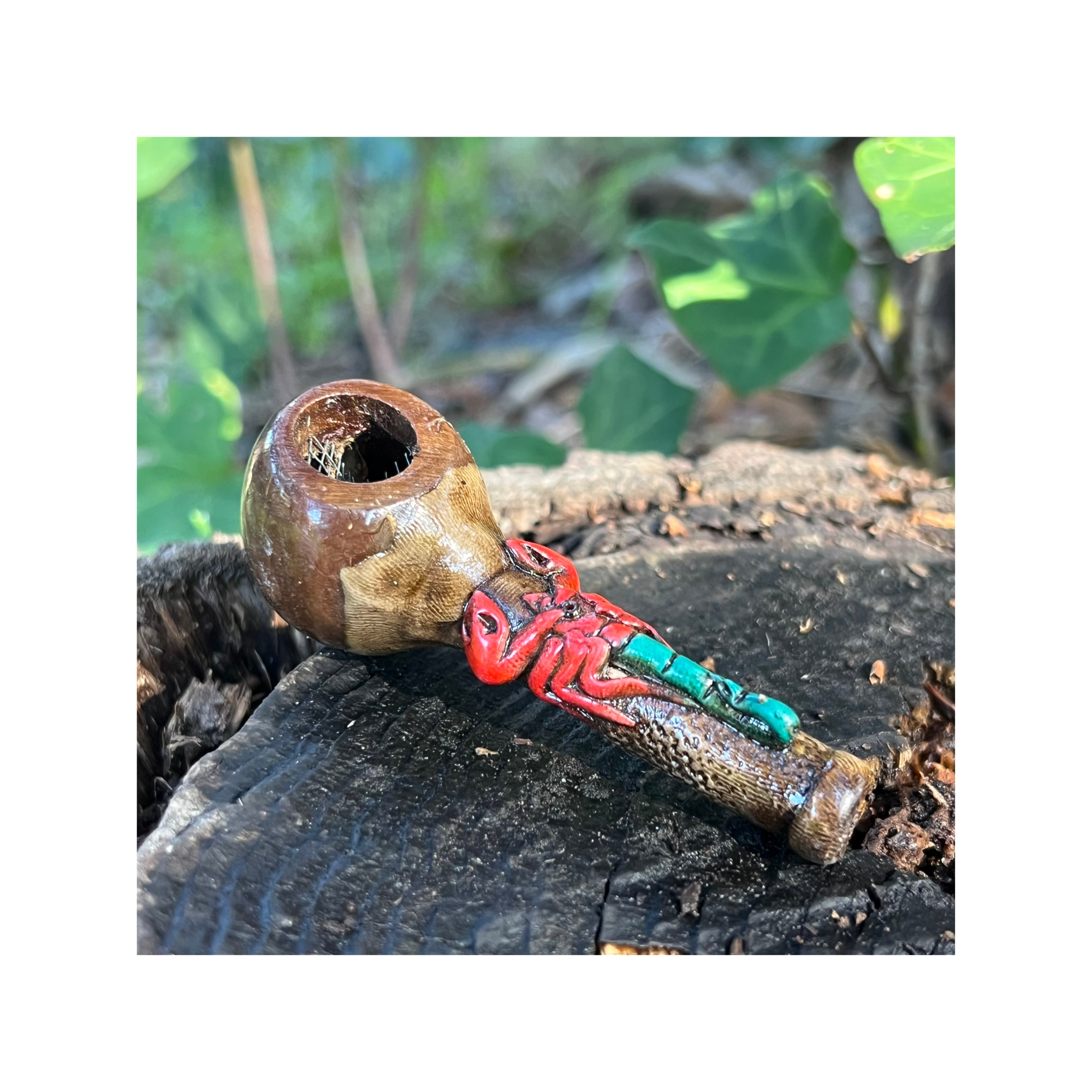 Mini Totem Pipe by Collective Journey Art