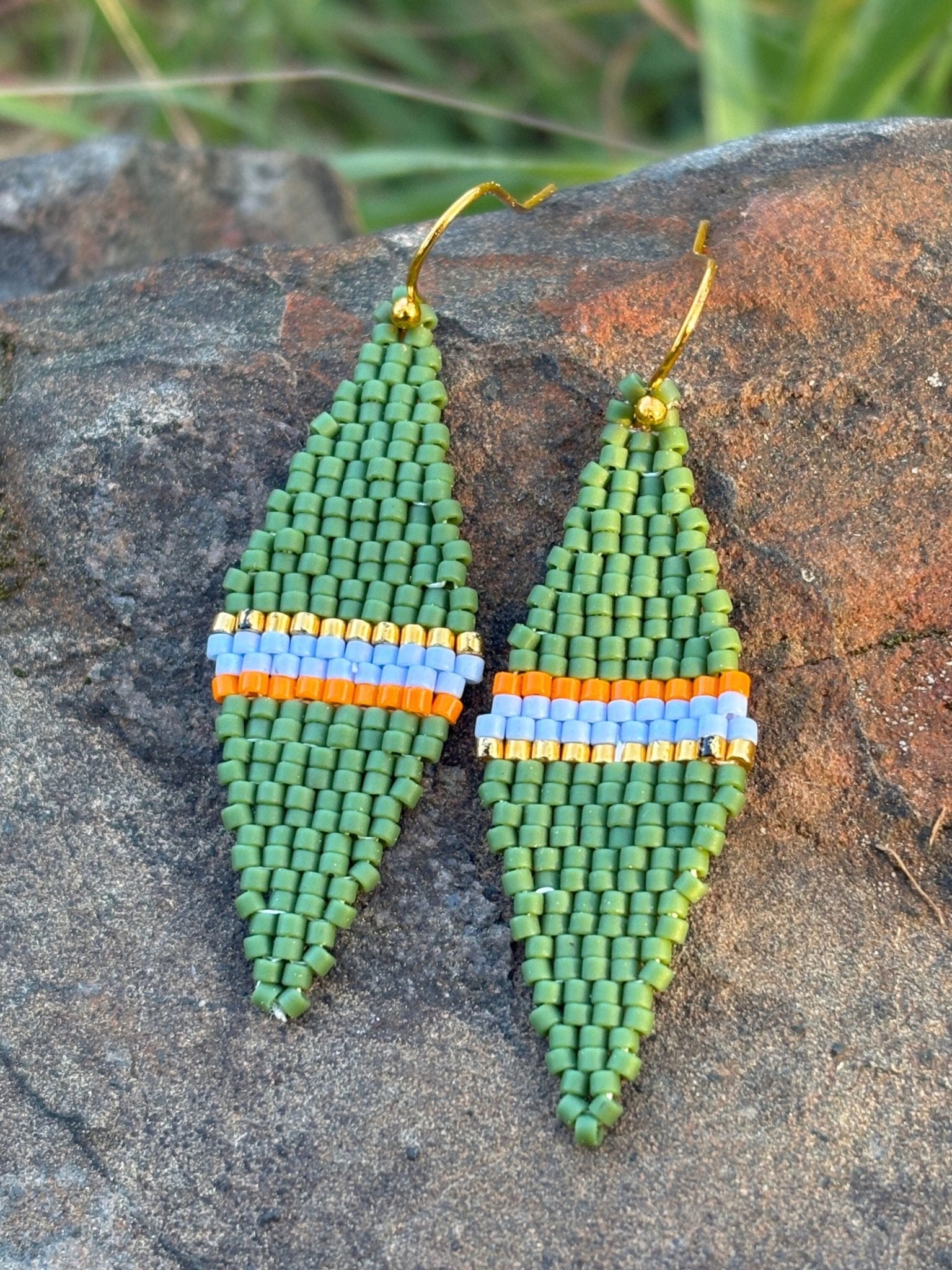 Sombra Earrings by Collective Journey Art