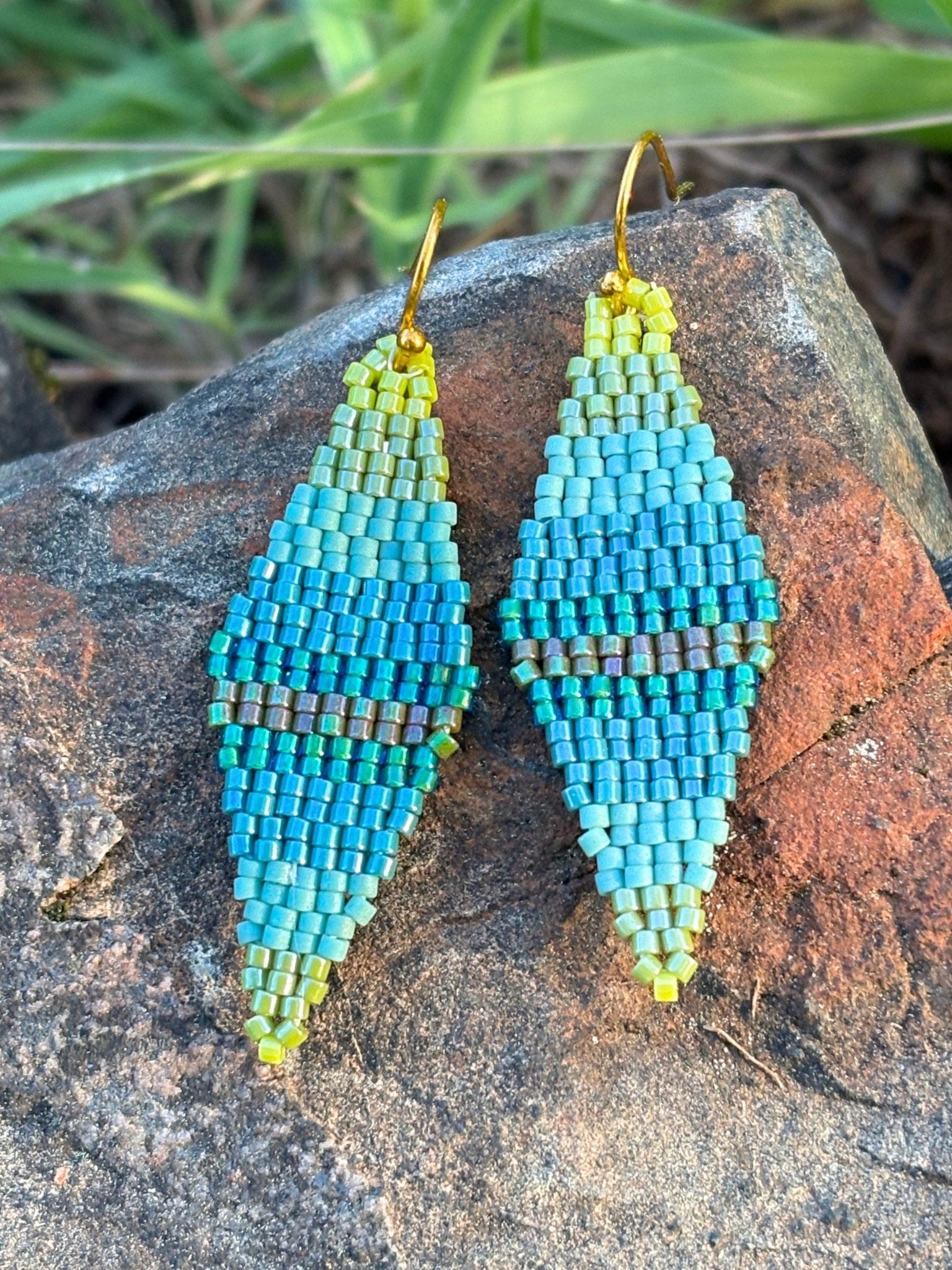 Sombra Earrings by Collective Journey Art