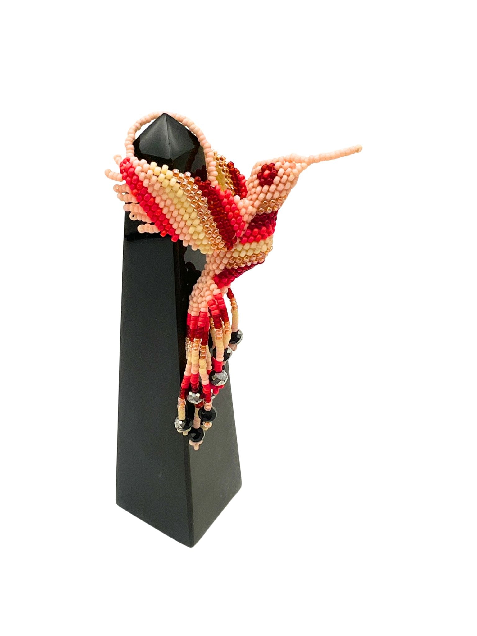 Colibri/Hummingbird Ornament - Miyuki Beads - Loop Hang by Collective Journey Art