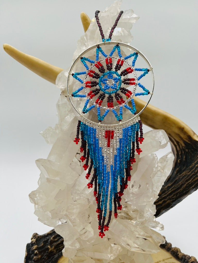 Metal Round Dream Catcher by Collective Journey Art