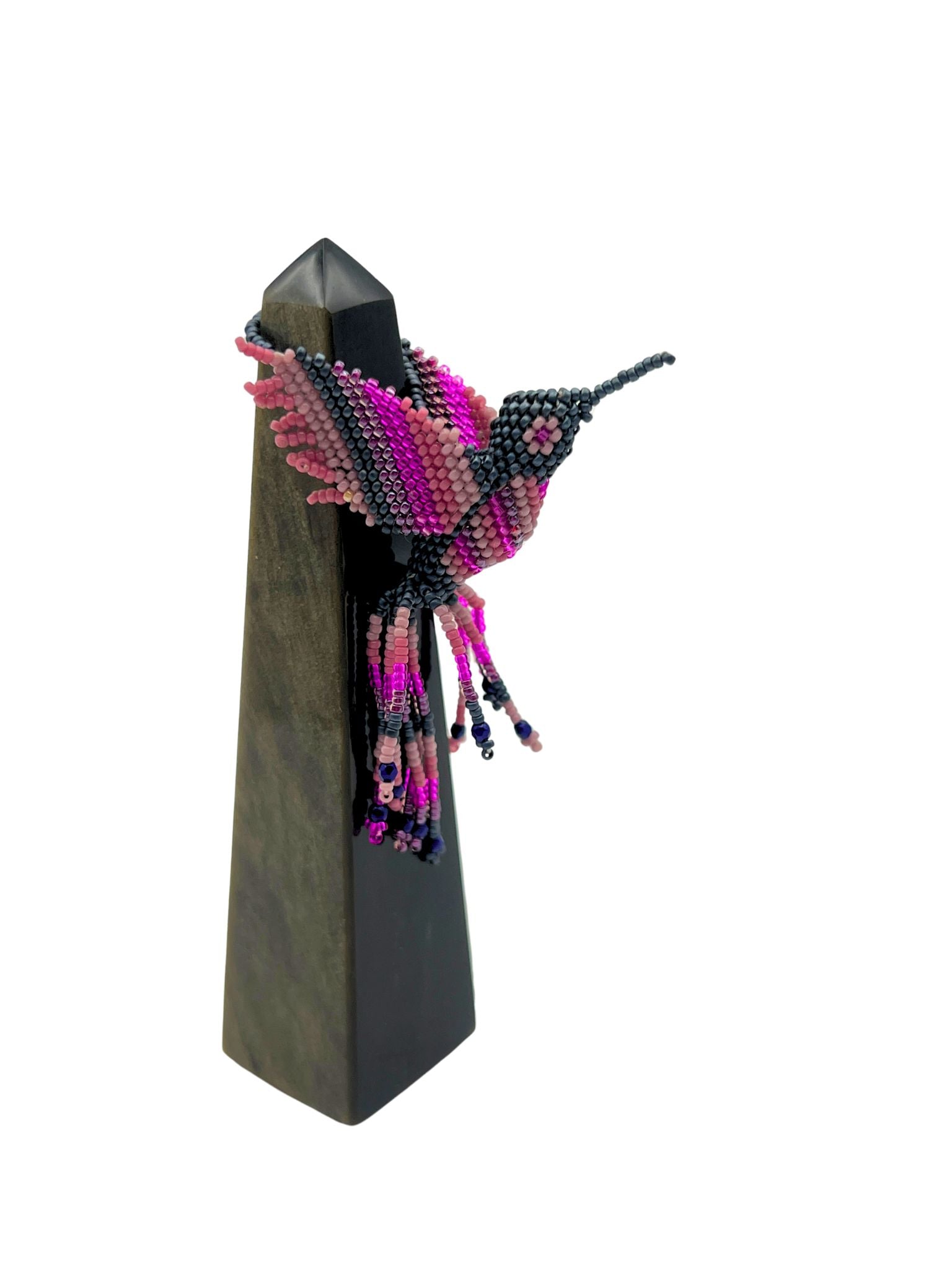 Colibri/Hummingbird Ornament - Miyuki Beads - Loop Hang by Collective Journey Art
