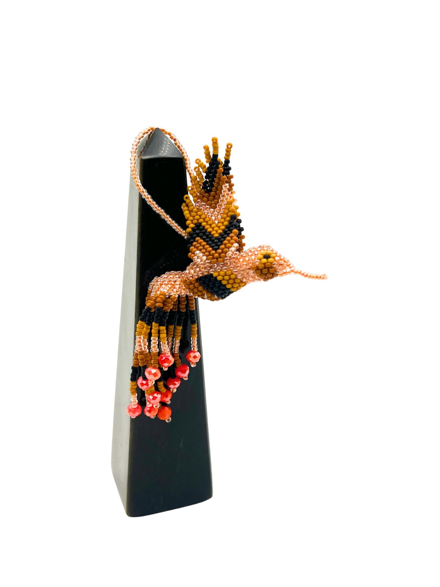 Colibri/Hummingbird Ornament - Miyuki Beads - Loop Hang by Collective Journey Art