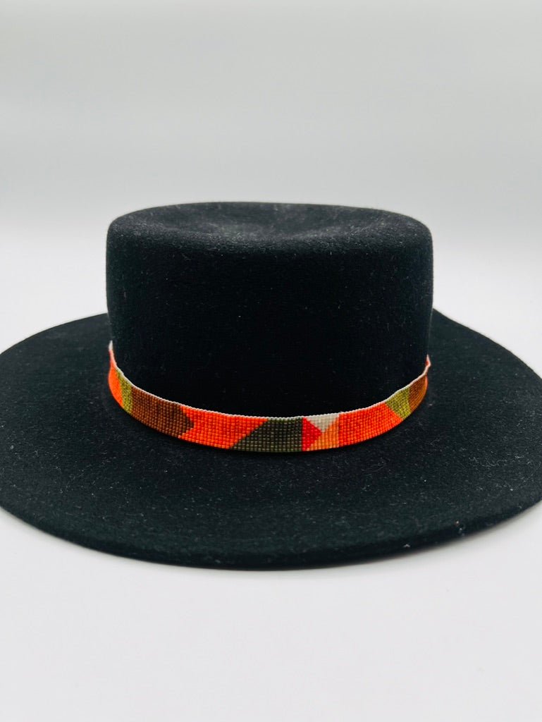 Narrow Adjustable Hatband by Collective Journey Art