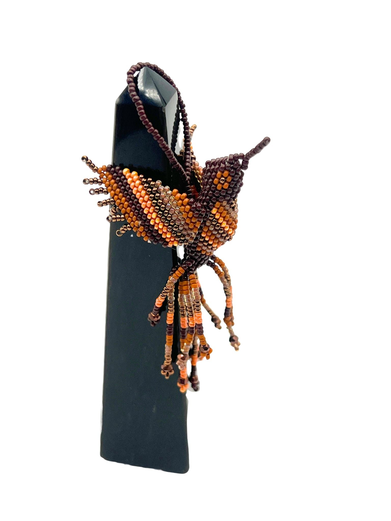 Colibri/Hummingbird Ornament - Miyuki Beads - Loop Hang by Collective Journey Art
