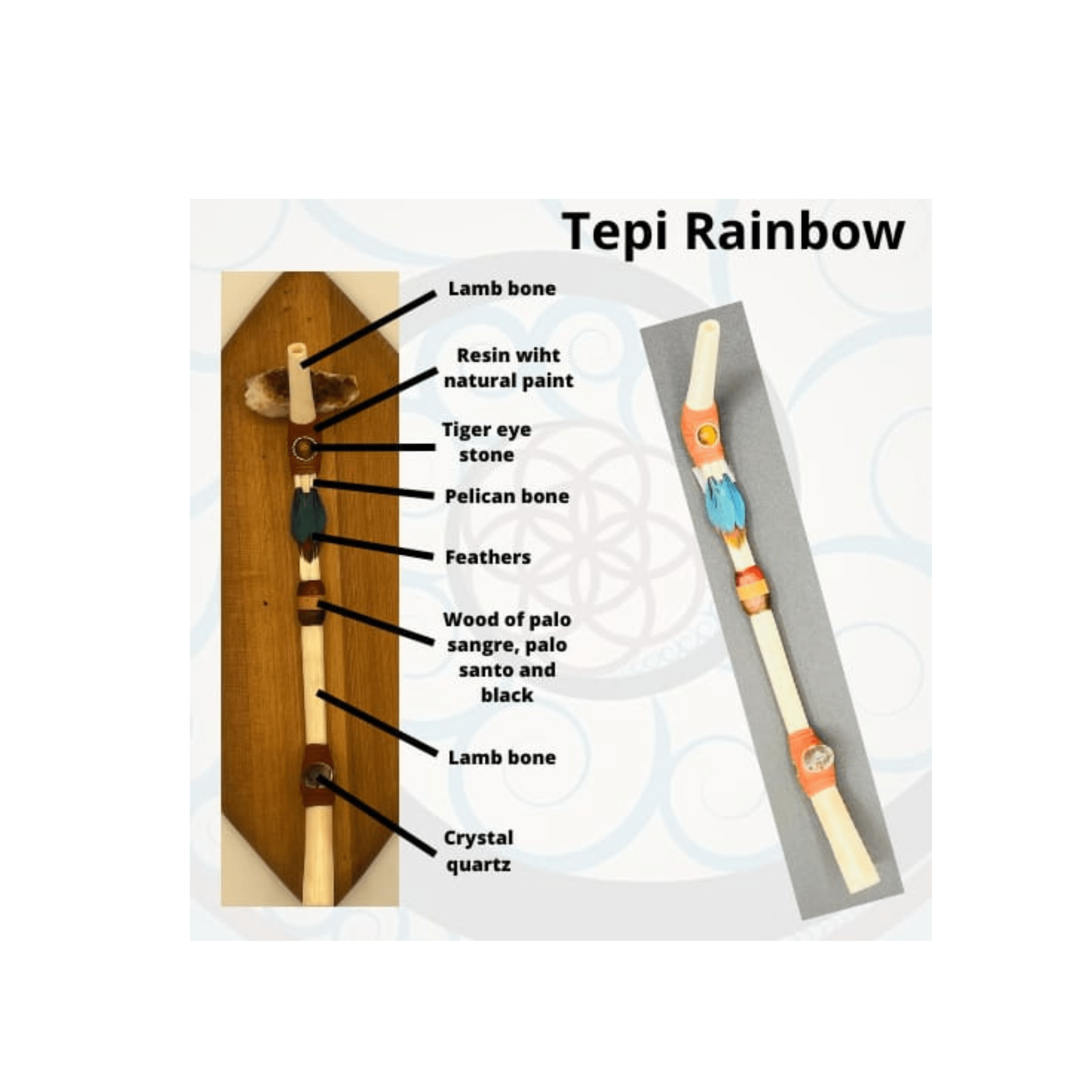 Rainbow Tepi by Collective Journey Art