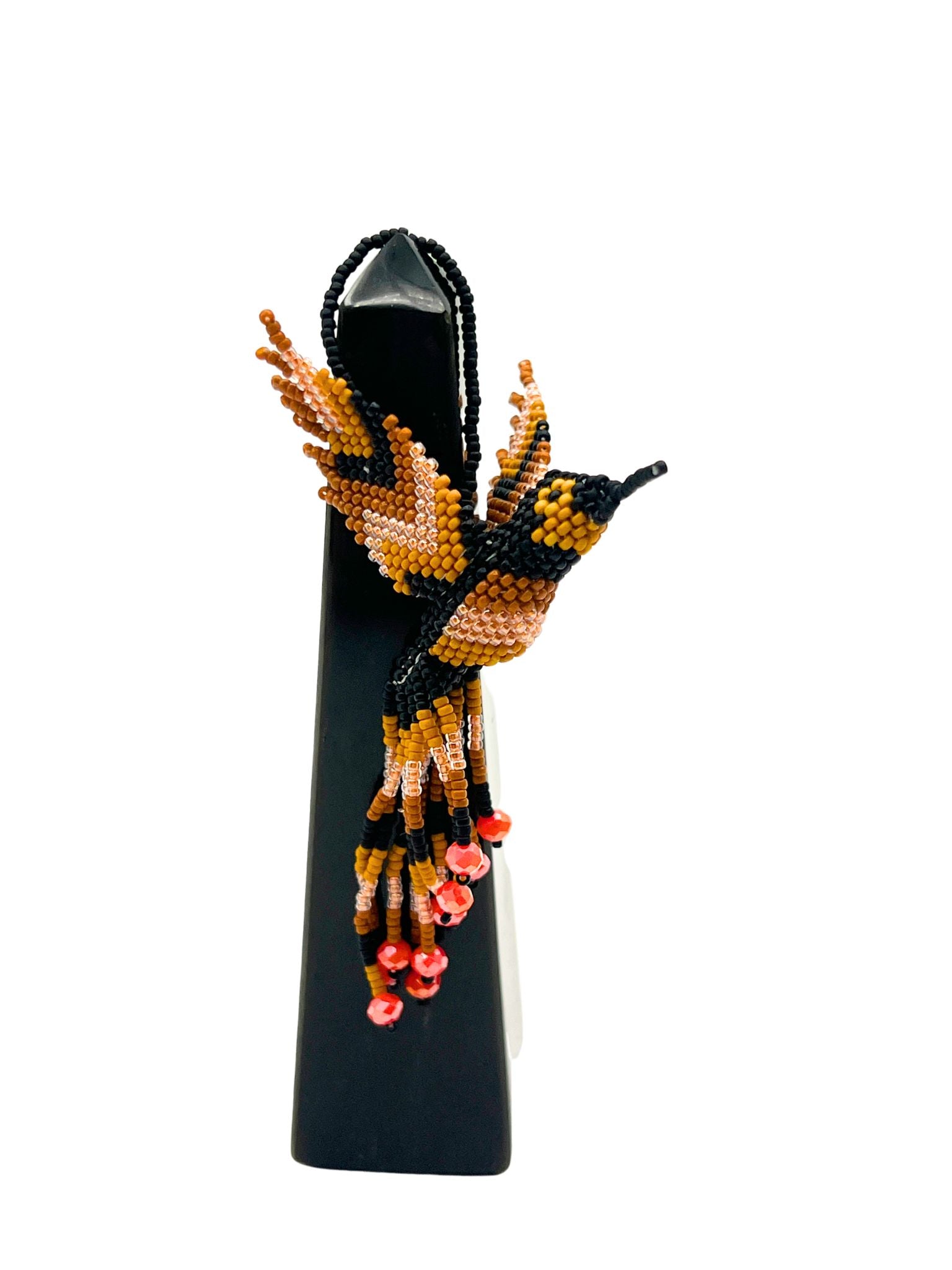 Colibri/Hummingbird Ornament - Miyuki Beads - Loop Hang by Collective Journey Art