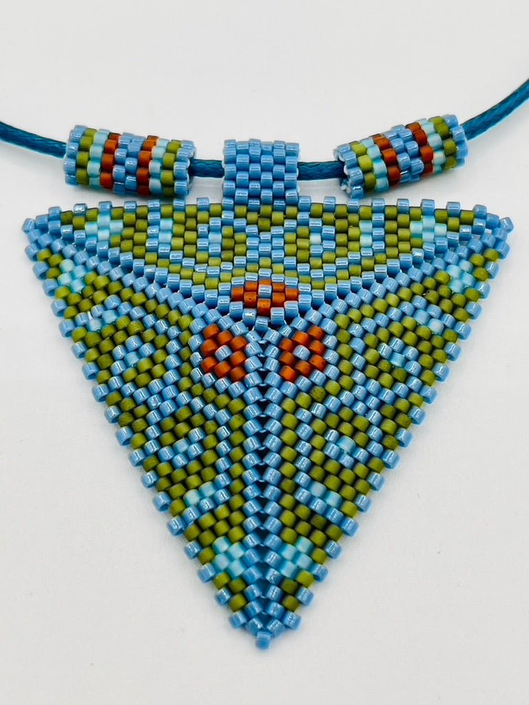 Pyramid of Third Eye Pendant/Necklace/Headpiece by Collective Journey Art