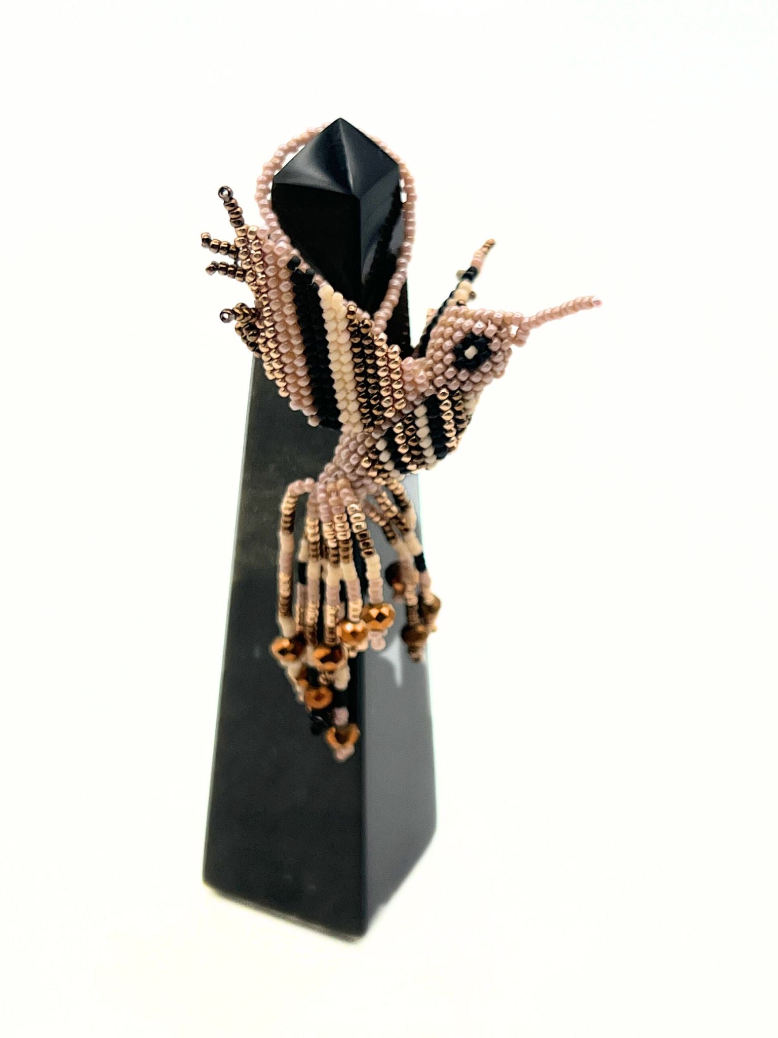 Colibri/Hummingbird Ornament - Miyuki Beads - Loop Hang by Collective Journey Art
