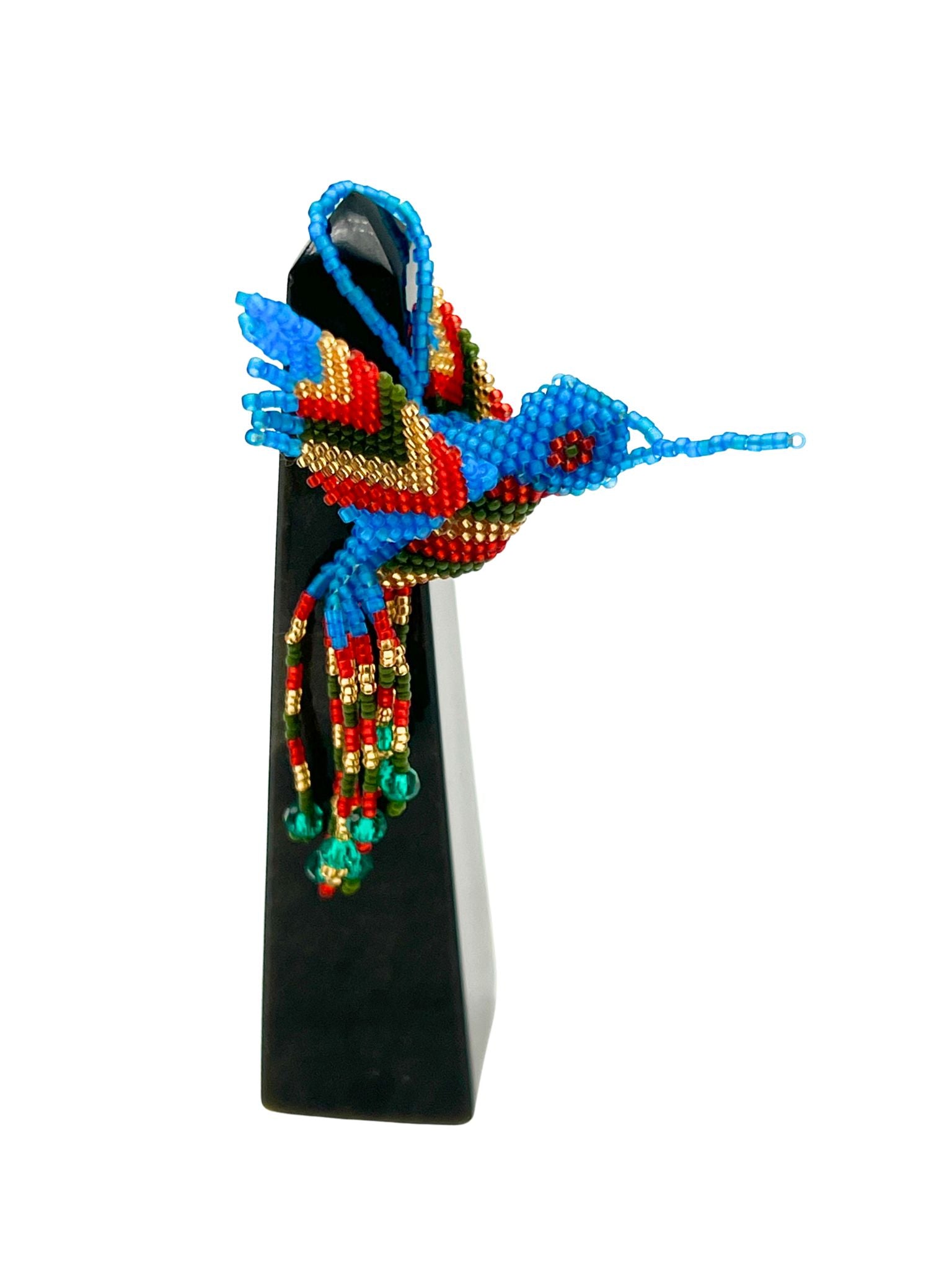 Colibri/Hummingbird Ornament - Miyuki Beads - Loop Hang by Collective Journey Art