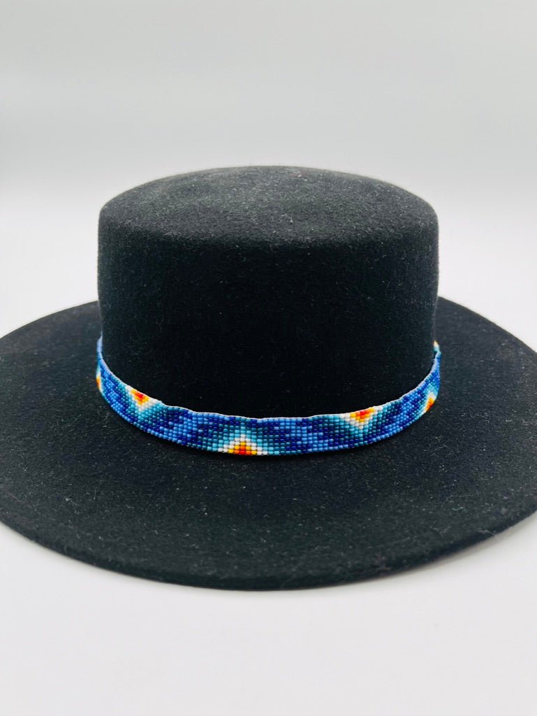 Narrow Tie - Up Hatband by Collective Journey Art