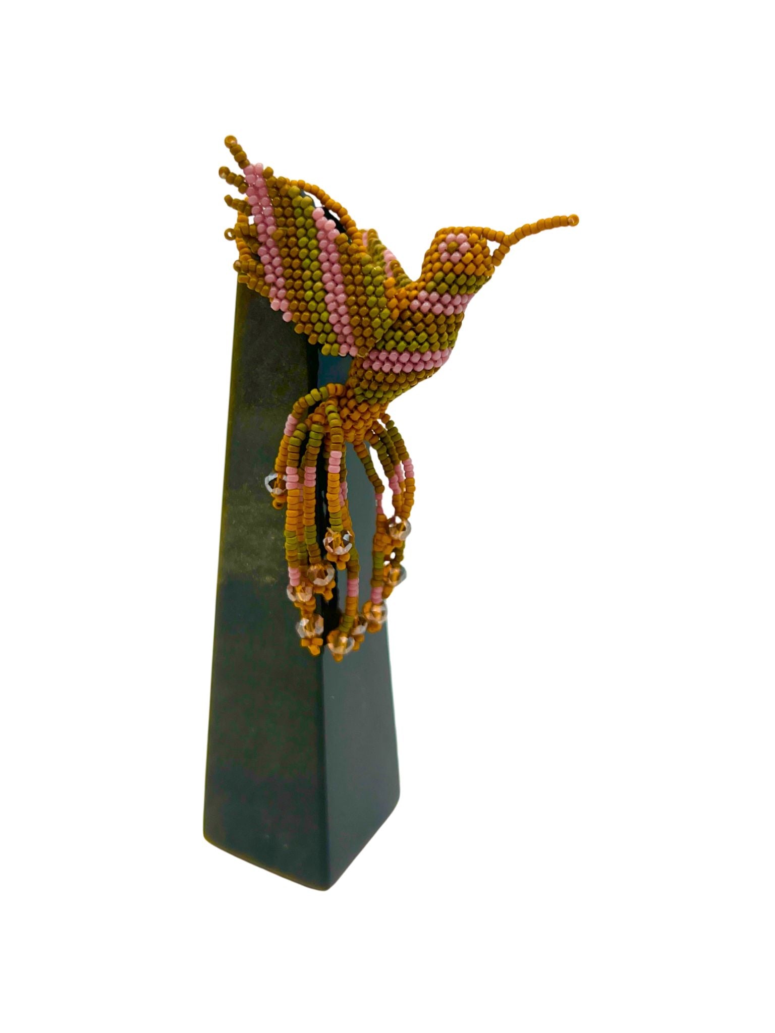 Colibri/Hummingbird Ornament - Miyuki Beads - Loop Hang by Collective Journey Art
