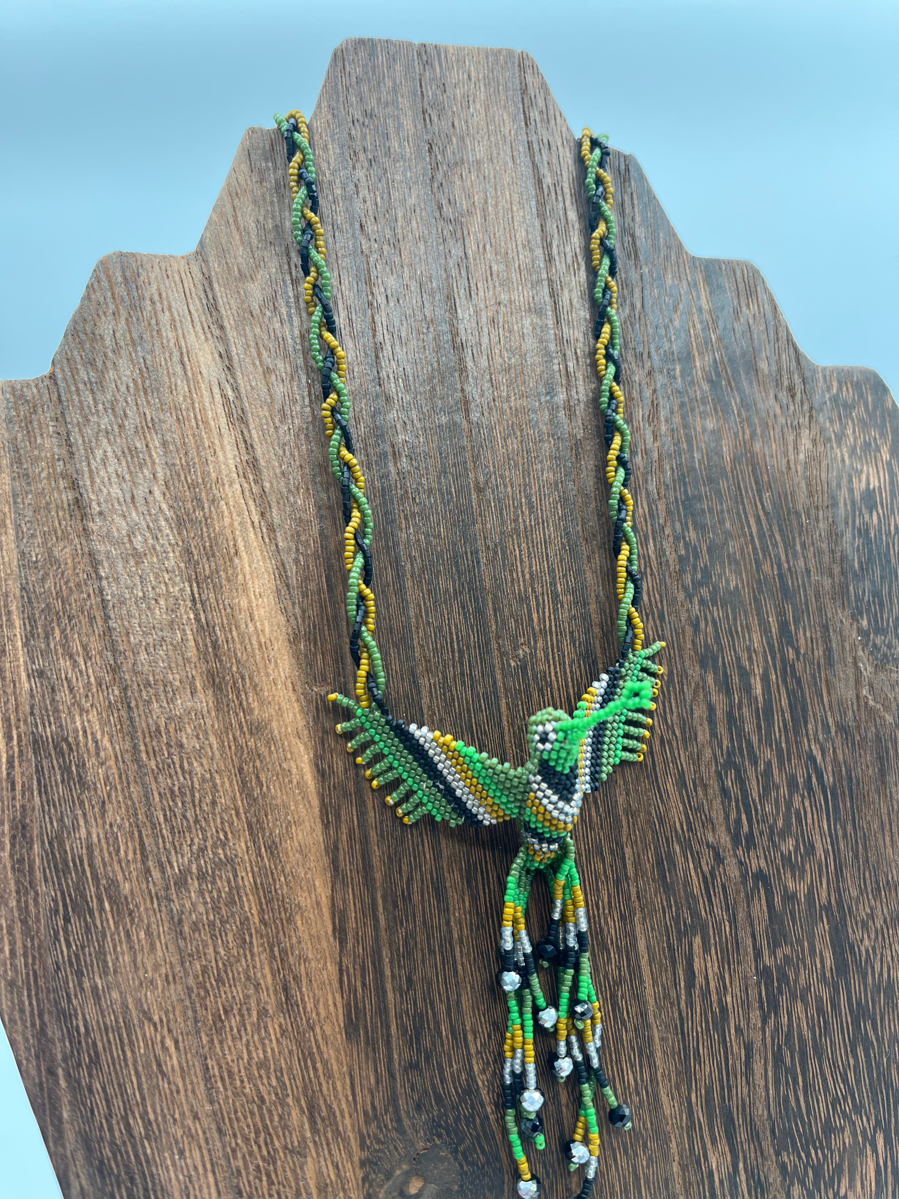 Colibri Necklace - Miyuki Beads