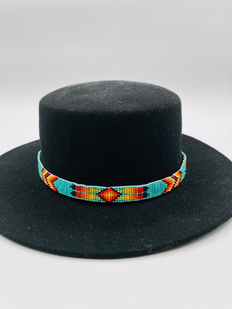 Narrow Tie - Up Hatband by Collective Journey Art