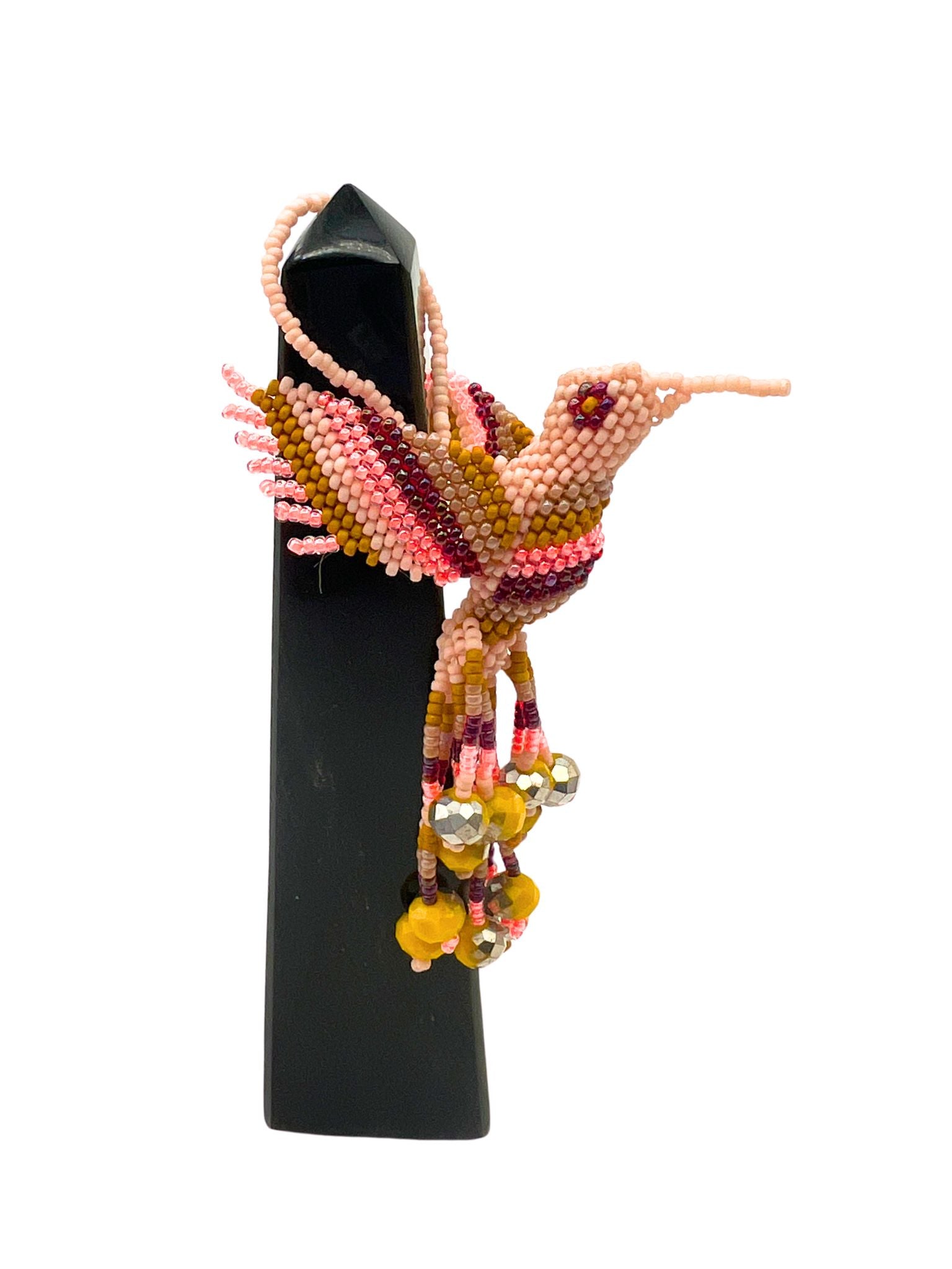Colibri/Hummingbird Ornament - Miyuki Beads - Loop Hang by Collective Journey Art