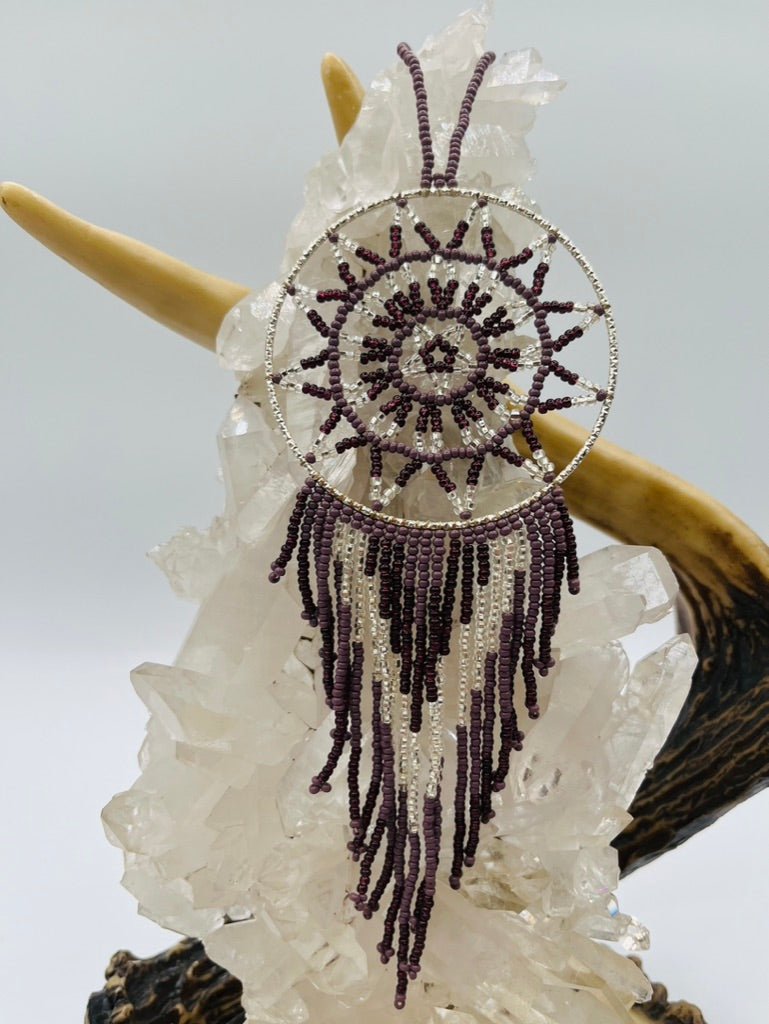 Metal Round Dream Catcher by Collective Journey Art