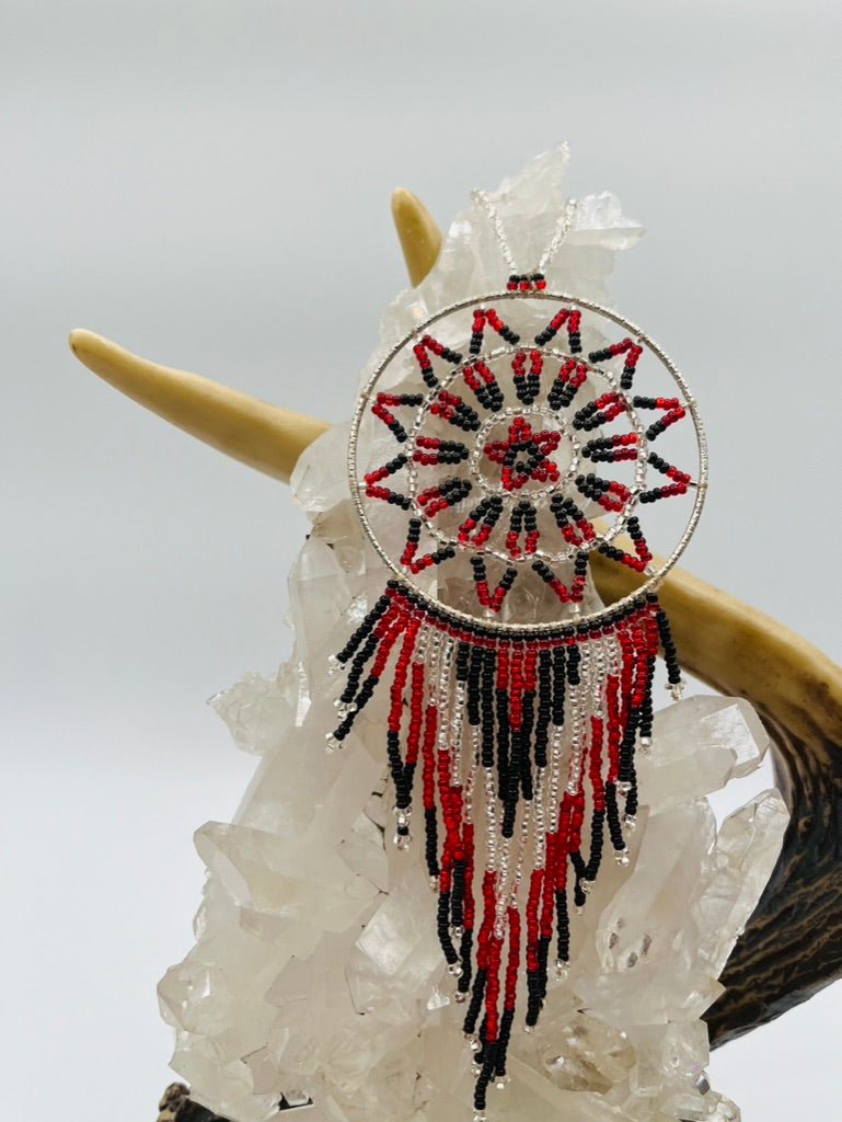 Metal Round Dream Catcher by Collective Journey Art