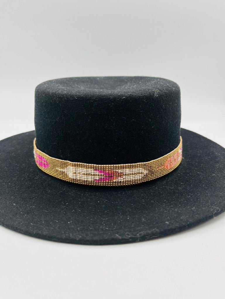 Wide Adjustable Hatband by Collective Journey Art