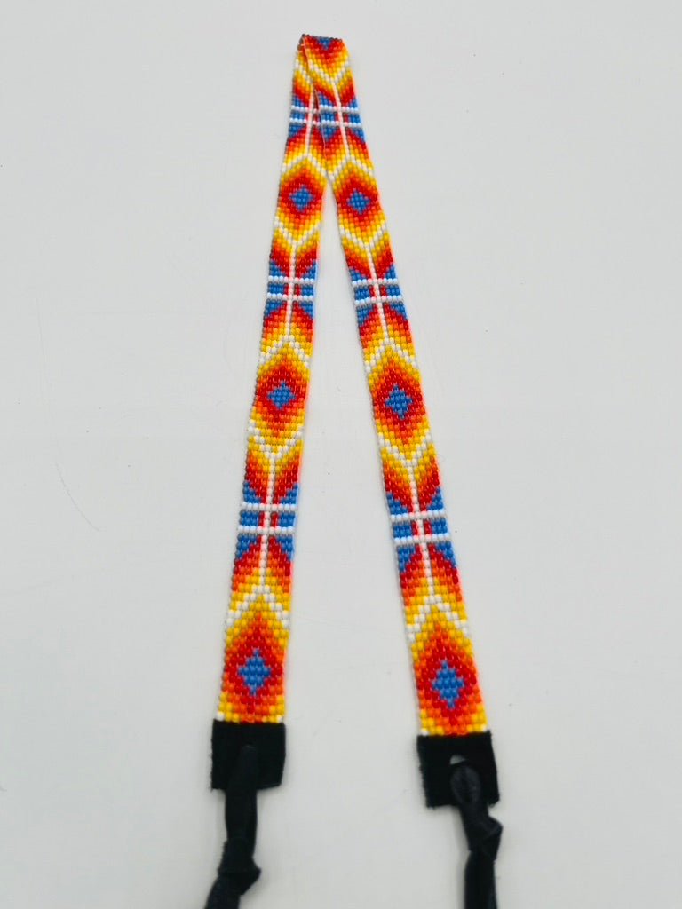 Narrow Tie - Up Hatband by Collective Journey Art